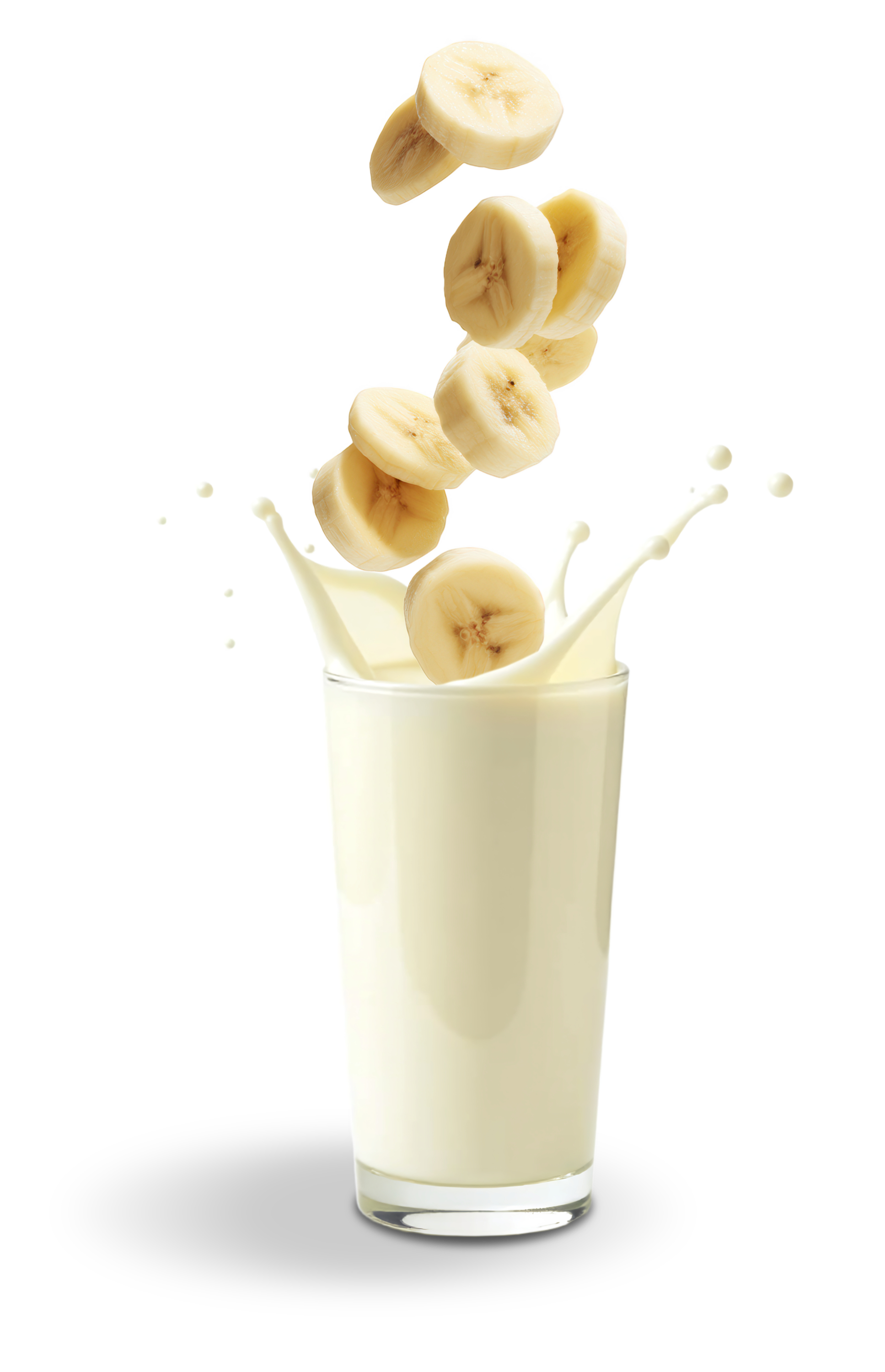 Buttermilch mit Bananen